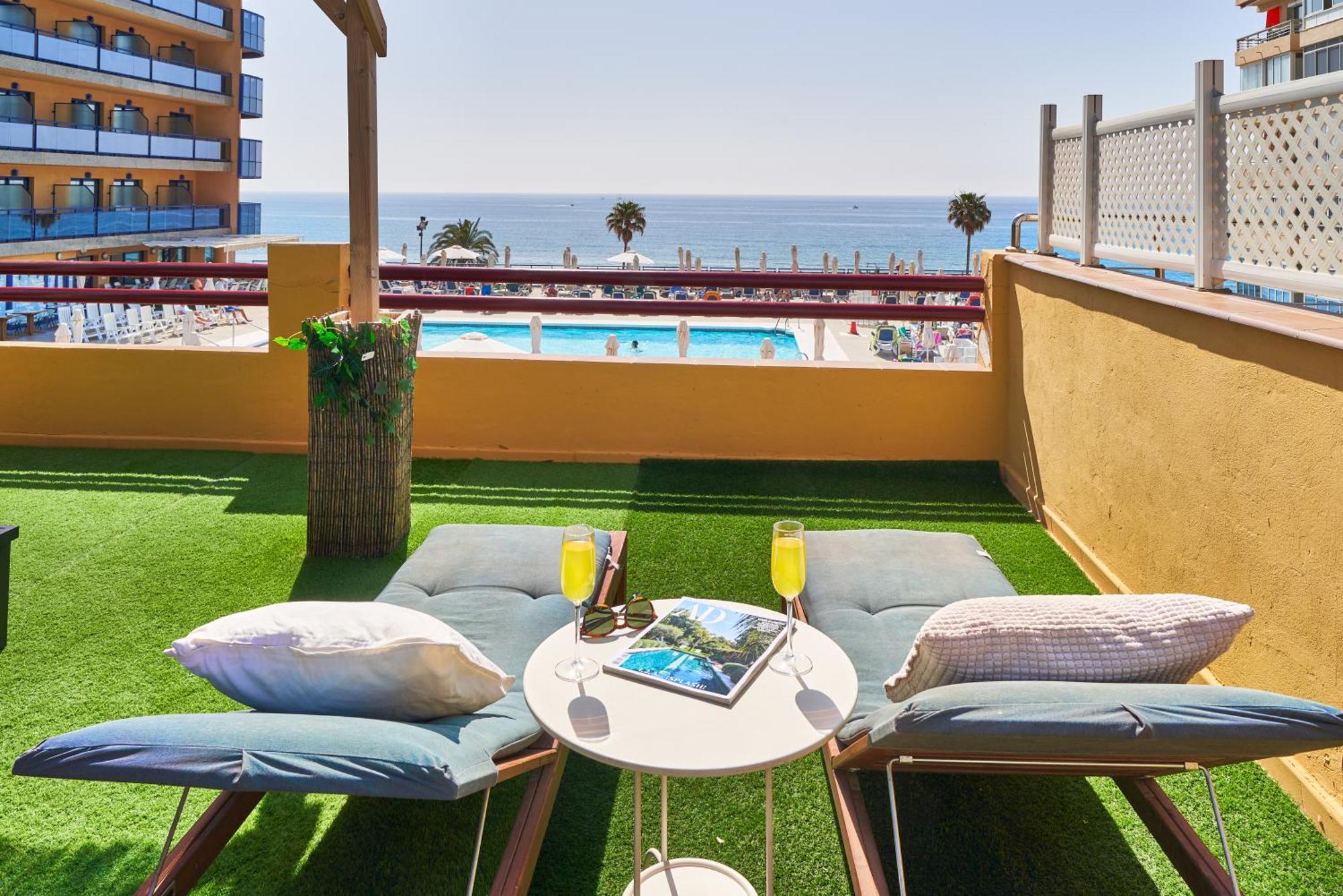 Perfect Beach Location With Roof Terrace Fuengirola Exterior foto